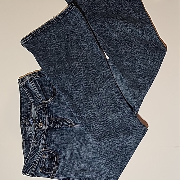 Silver Jeans Matrix Denim Pant Flare Low-Rise Medium Wash Stretch Canada Blue 29 - Picture 5 of 14